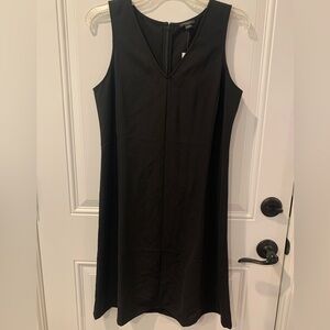 NWT Ann Taylor Factory Black V-Neck Dress